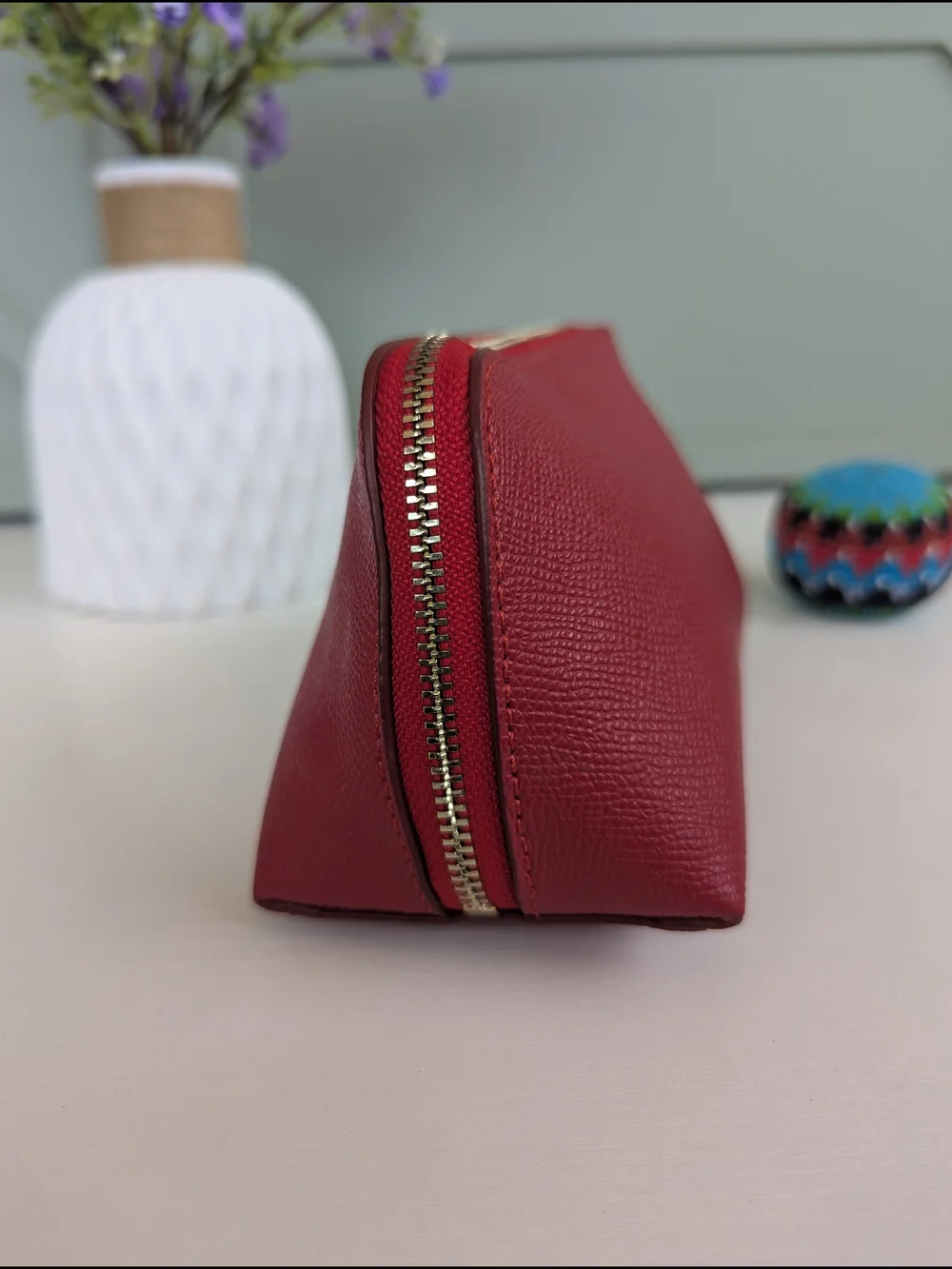 Coach cosmetic case